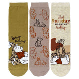 Disney WTP 3pk Ladies Ankle Sock
