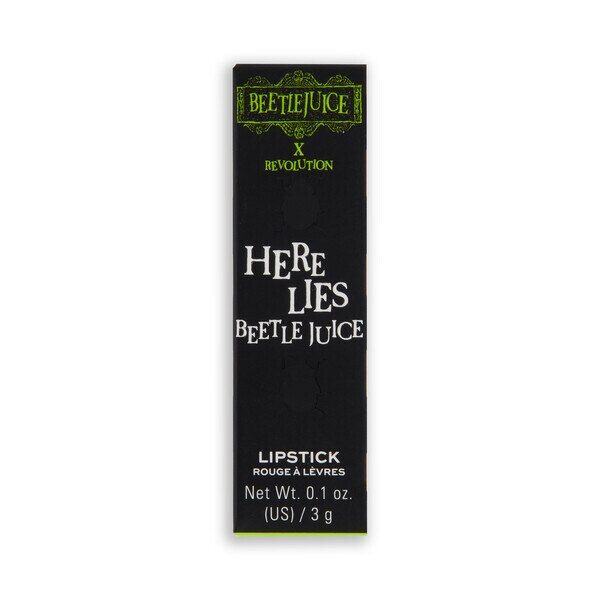 DNR Beetlejuice X Revolution Beetlejuice Lipstick