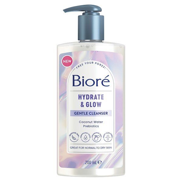 DNR Bior&amp;eacute; Hydrate &amp;amp; Glow Gentle Cleanser 200ml