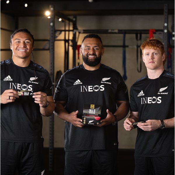 DNR Elite All Blacks Vegan Hilo Protein Bar, Rasperry