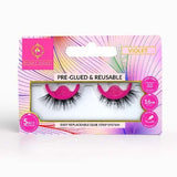 DNR Pinky Goat Violet Pre-Glued Vegan Lashes