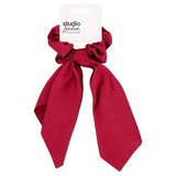 DNR Studio London Short Scarf Scrunchie Burgundy