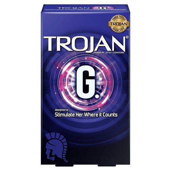 DNR Trojan G-Spot Condoms 10Ct