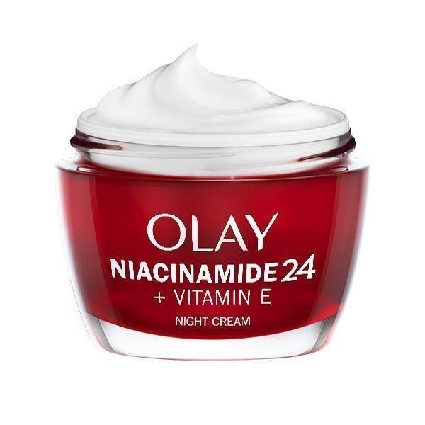 DNROlay Niacinamide 24 + Vitamin E Night Face Cream, 50ml