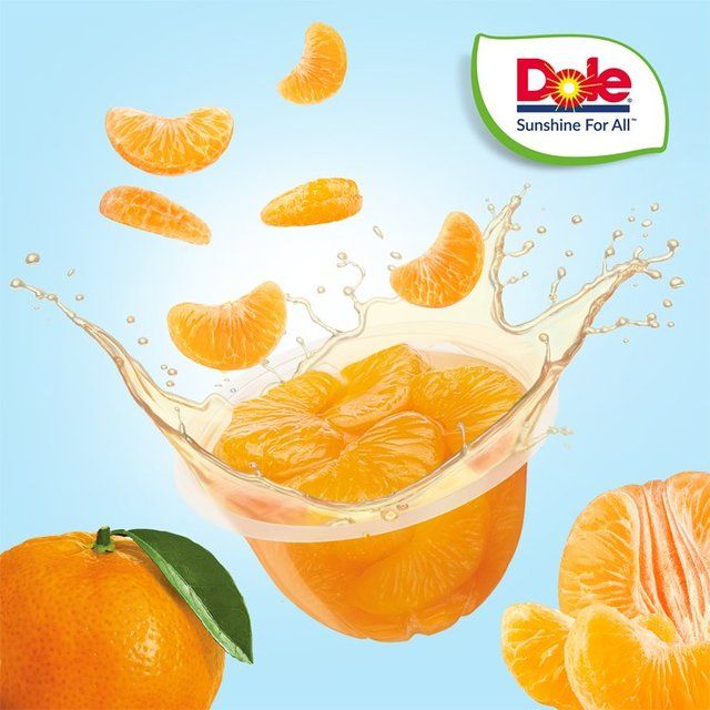 Dole Mandarins In Juice Fruit Pots Multipack