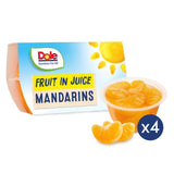 Dole Mandarins In Juice Fruit Pots Multipack Default Title