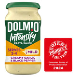 Dolmio Intensify Mild Creamy Garlic &amp;amp; Black Pepper Pasta Sauce