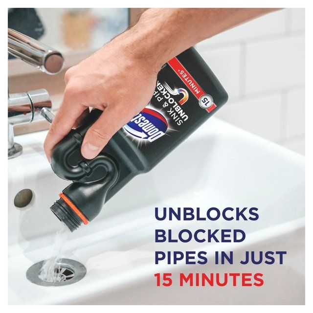 Domestos 15 Minute Sink &amp;amp; Pipe Unblocker Gel