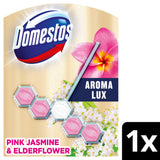 Domestos Pink Jasmine &amp;amp; Elderflower Toilet Block 55g