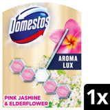 Domestos Pink Jasmine &amp;amp; Elderflower Toilet Block 55g