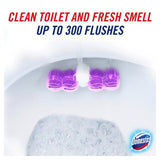 Domestos Power 5 Toilet Rim Block Lavender   2 per pack