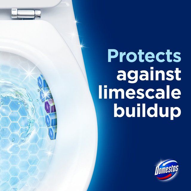 Domestos Power 5 Toilet Rim Block Ocean    2 per pack