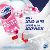 Domestos Power Foam Toilet &amp;amp; Bathroom Cleaner Spray Floral Burst   450ml