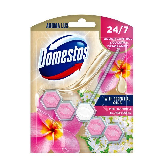 Domestos Rim Blocks Elderflower mono