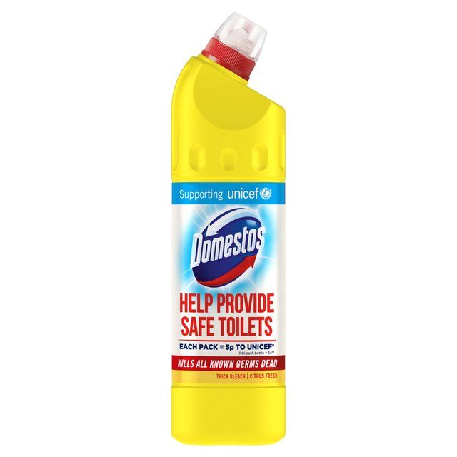 Domestos Thick Bleach Citrus Fresh