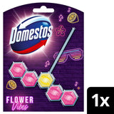 Domestos Toilet Rim Block Flower Vibes Limited Edition 55 g