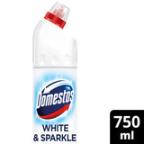 Domestos White &amp;amp; Sparkle Thick Bleach 750ml