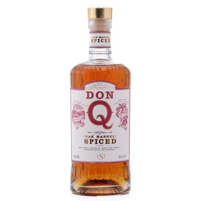 Don Q Oak Barrel Spiced Rum   70cl