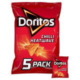 Doritos Chilli Heatwave Multipack Tortilla Chips Crisps 5x30g