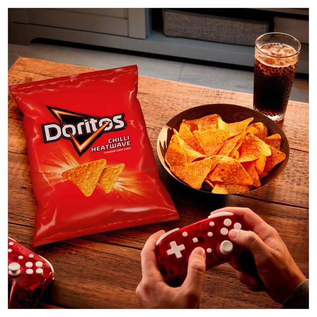 Doritos Chilli Heatwave Tortilla Chips Sharing Bag Crisps   180g