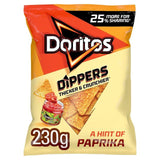 Doritos Dippers Hint of Paprika Tortilla Chips Sharing Bag Crisps   230g