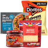 Doritos Dippers Sharing Tortilla Crisps &amp;amp; Pulled Pork Nachos Bundle