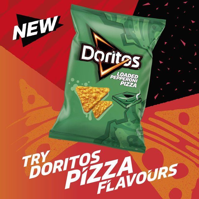 Doritos Loaded Pepperoni Pizza Tortilla Chips Sharing Bag Crisps   180g