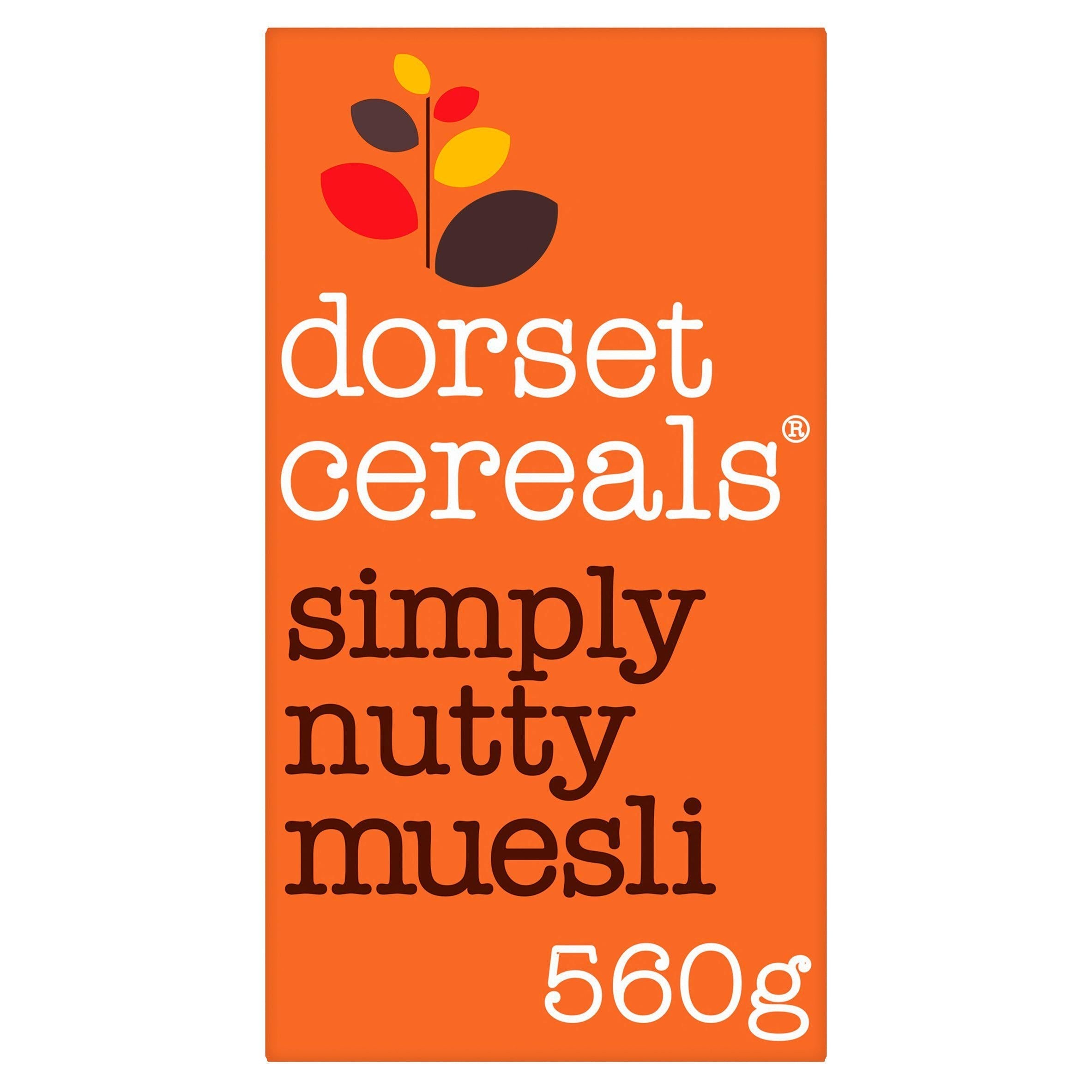 Dorset Cereals Simply Nutty Muesli No Added Sugar Breakfast Cereal 560g