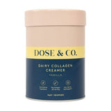 Dose &amp;amp; Co Dairy Collagen Creamer Vanilla 340g Vanilla