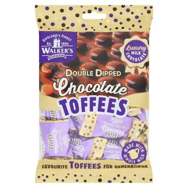 Double Dipped Chocolate Toffees 135g