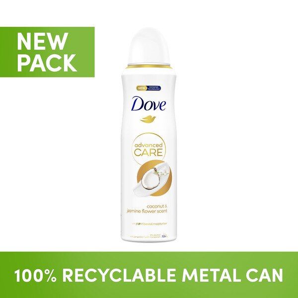 Dove Advanced Antiperspirant Deodorant Coconut Aerosol 200ml