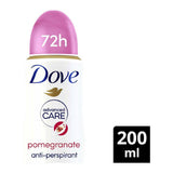 Dove Advanced Care Go Fresh Pomegranate &amp;amp; Lemon Verbena Anti-Perspirant Deodorant Spray Aerosol for 72 hours of protection 200ml