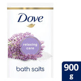 Dove Bath Salts Pouch Relaxing Care Lavender &amp;amp; Chamomile   900g