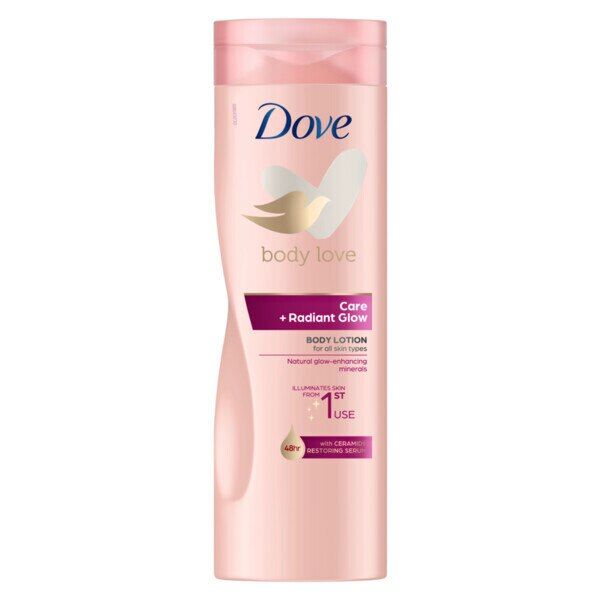 Dove Body Love Body Lotion Care + Radiant Glow 400 Ml