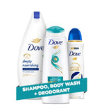 Dove Daily Care Shampoo, Body Wash &amp;amp; Deodorant Bundle