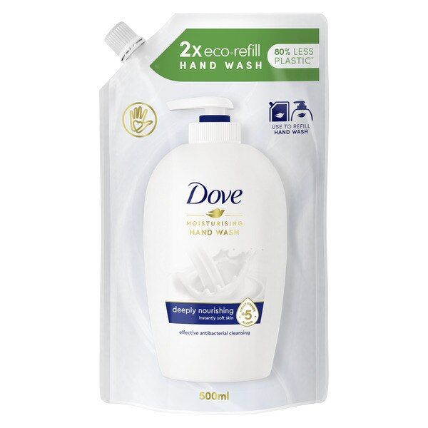 Dove Deeply Nourishing Liquid Hand Wash Refill 500ml