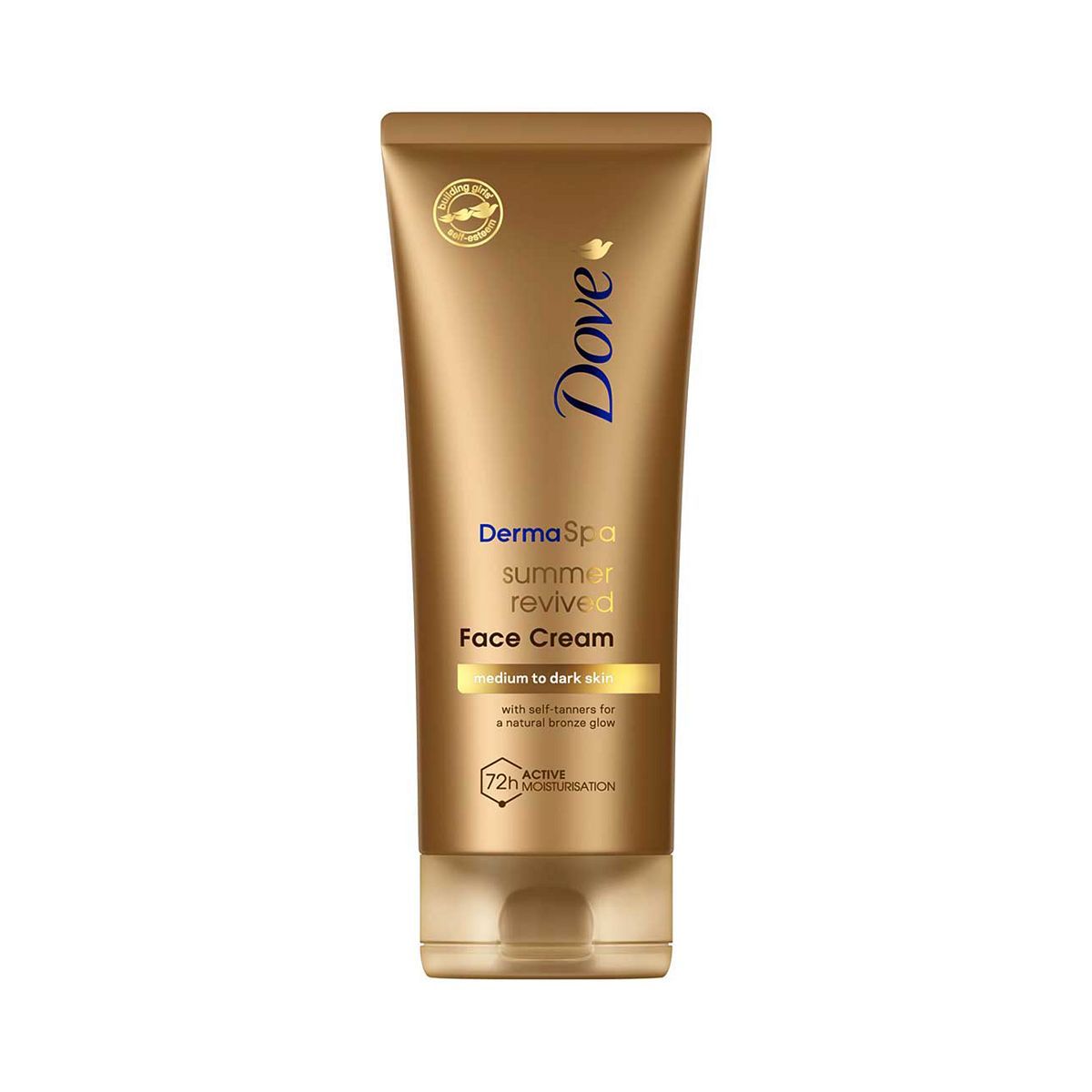 Dove DermaSpa Face Cream Summer Revived Medium to Dark Self-tan 75ml