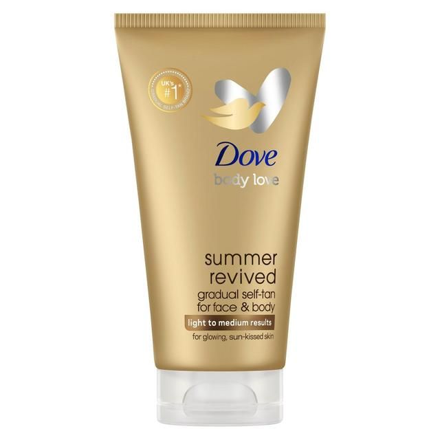 Dove Dermaspa Summer Revived Fair-Medium Self-Tan for Face & Body   75ml