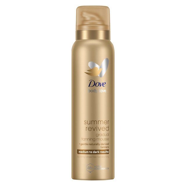 Dove DermaSpa Summer Revived Medium to Dark Gradual Self-Tan Body Mousse   150ml