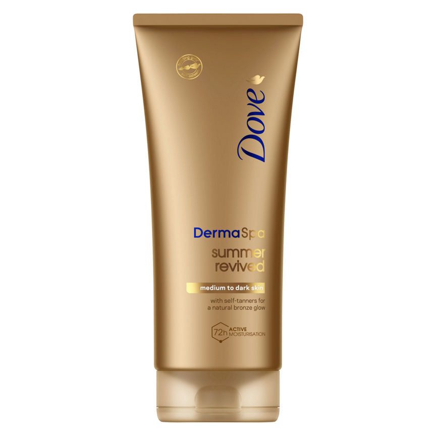 Dove DermaSpa Summer Revived Medium to Dark Self Tanning Body Lotion