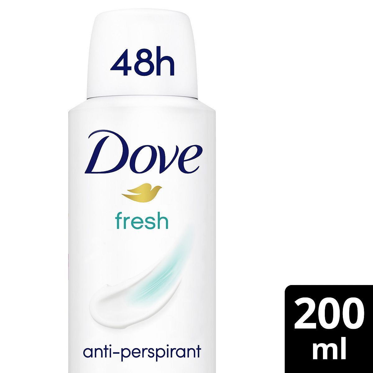 Dove Fresh with &amp;frac14; moisturising cream Anti-perspirant Deodorant Spray for 48 hours of protection 200ml