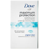 Dove Maximum Protection Original Clean Anti-Perspirant Cream Stick   45ml