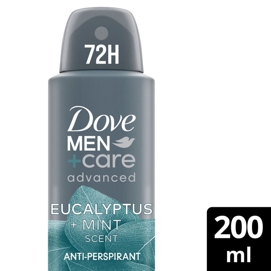 Dove Men+Care Advanced Antiperspirant Aerosol Eucalyptus + Mint 200 ml