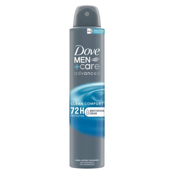 Dove Men+Care Advanced Antiperspirant Deodorant Clean 200ml