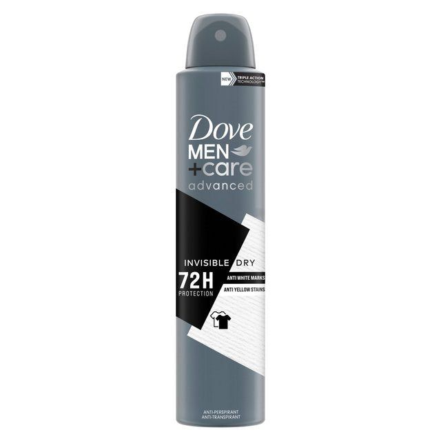 Dove Men+Care Advanced Antiperspirant Deodorant Invisible Dry   200ml