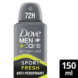 Dove Men+Care Advanced Antiperspirant Deodorant Sport Fresh   150ml