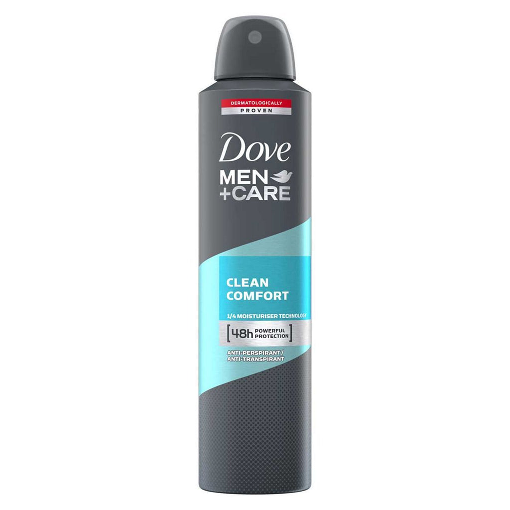 Dove Men+Care Antiperspirant Deodorant Aerosol Clean Comfort 250ml