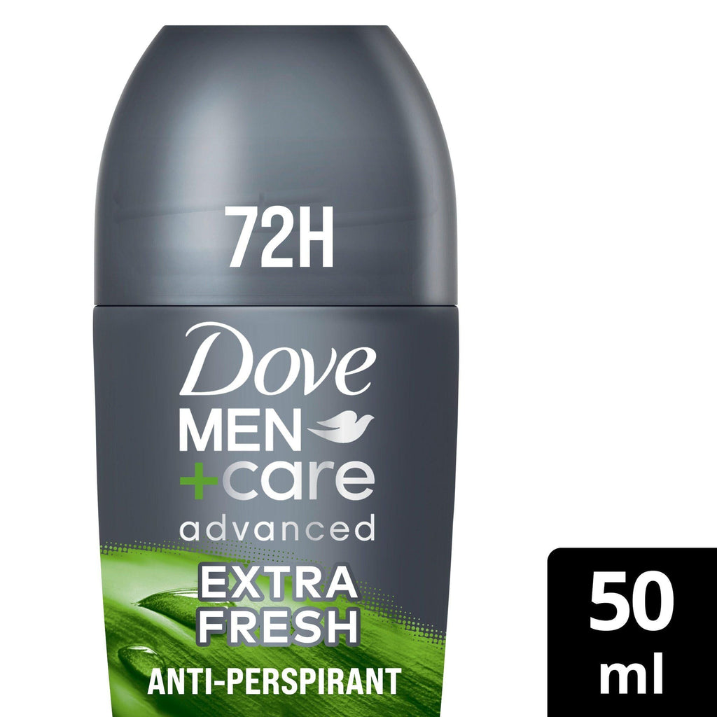 Dove Men+Care Antiperspirant Extra Fresh Deodorant Roll On 50ml