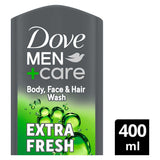 Dove Men+Care Body and Face Wash Extra Fresh 400ml