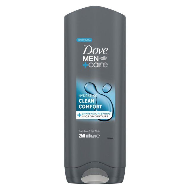 Dove Men+Care Clean Comfort Body & Face Wash   250ml